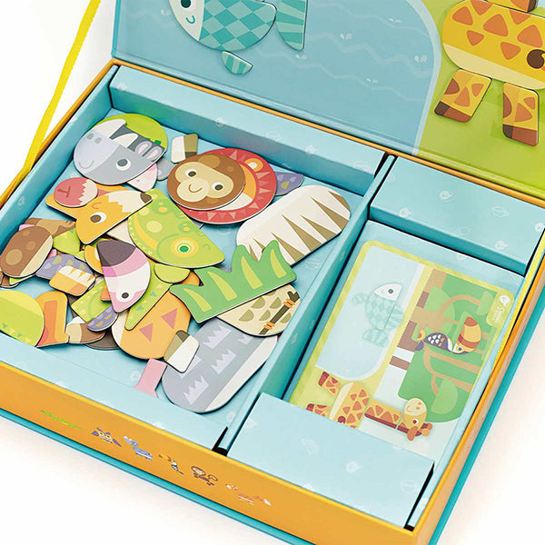 Magnetisches Puzzlespiel „Tiere“