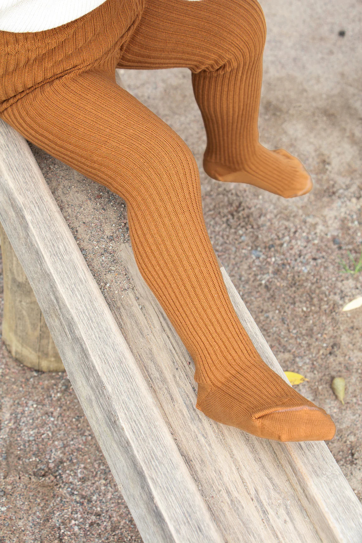 Silly Silas Hippy Fuß-Strumpfhose ''Amber''