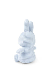 Lade das Bild in den Galerie-Viewer, Miffy Kuscheltier, Miffy Sitzend Eco Corduroy Eisblau 23cm
