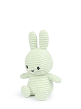 Load image into Gallery viewer, Miffy Soft Toy &#39;&#39;Miffy Sitting Eco Corduroy Fresh Mint&#39;&#39; 23cm
