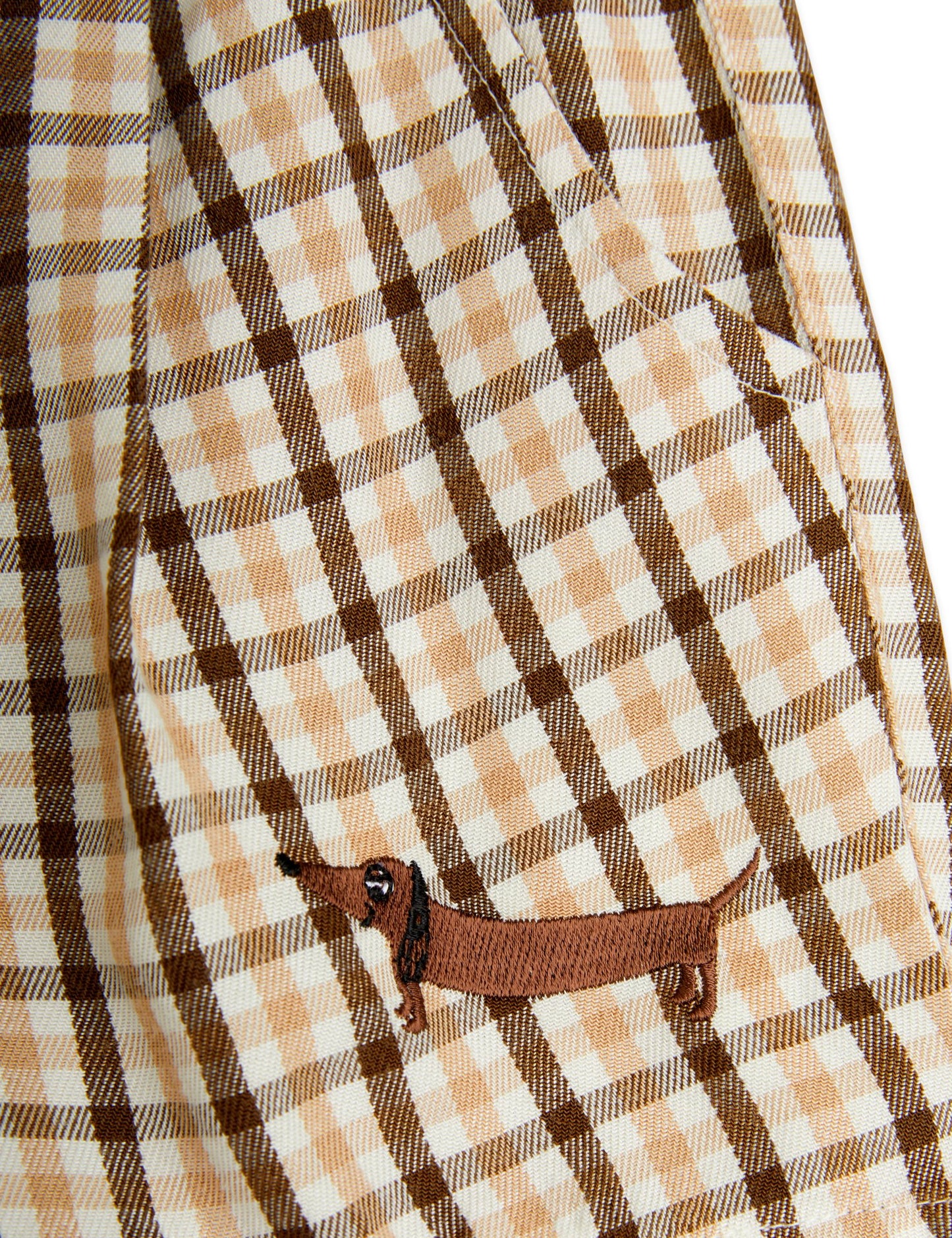 Gingham Woven Trousers, Super Soft ,116 - 122 / 6 - 7 Years