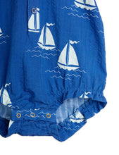 Load image into Gallery viewer, Baby Body, Sailing Boats, 100% GOTS Organic Cotton
