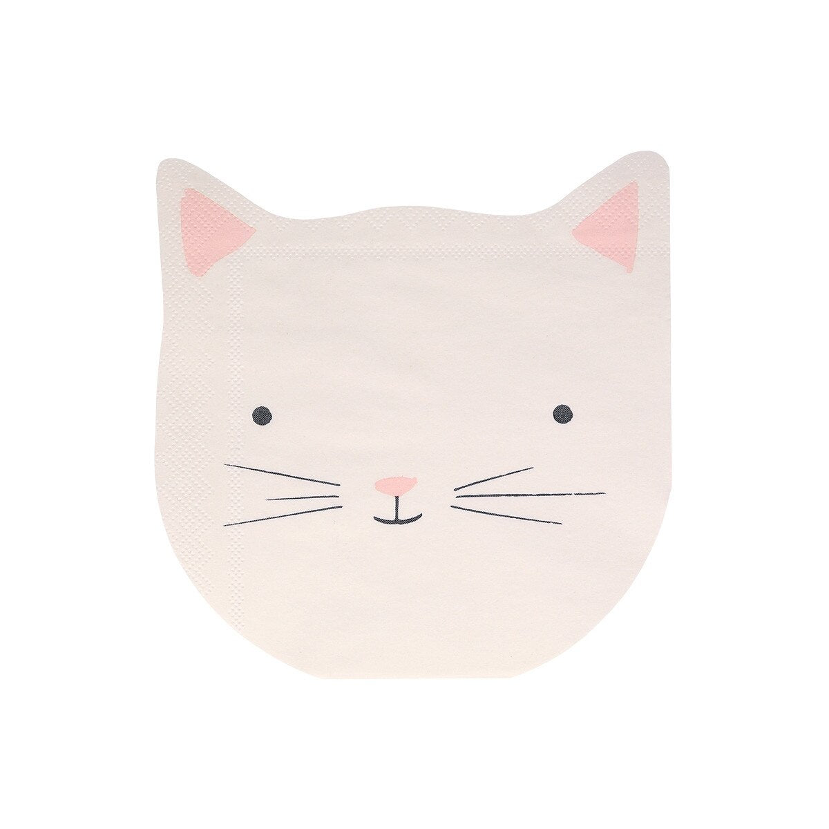 Katzenservietten, Set mit 16 Stück