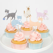 Lade das Bild in den Galerie-Viewer, Cupcake-Set, niedliche Kätzchen
