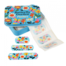 Load image into Gallery viewer, Plasters in a Tin &#39;&#39;Butterfly Garden&#39;&#39;
