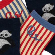 Load image into Gallery viewer, 2 Pack Jacquard Socks  &#39;&#39;Panda&#39;&#39;
