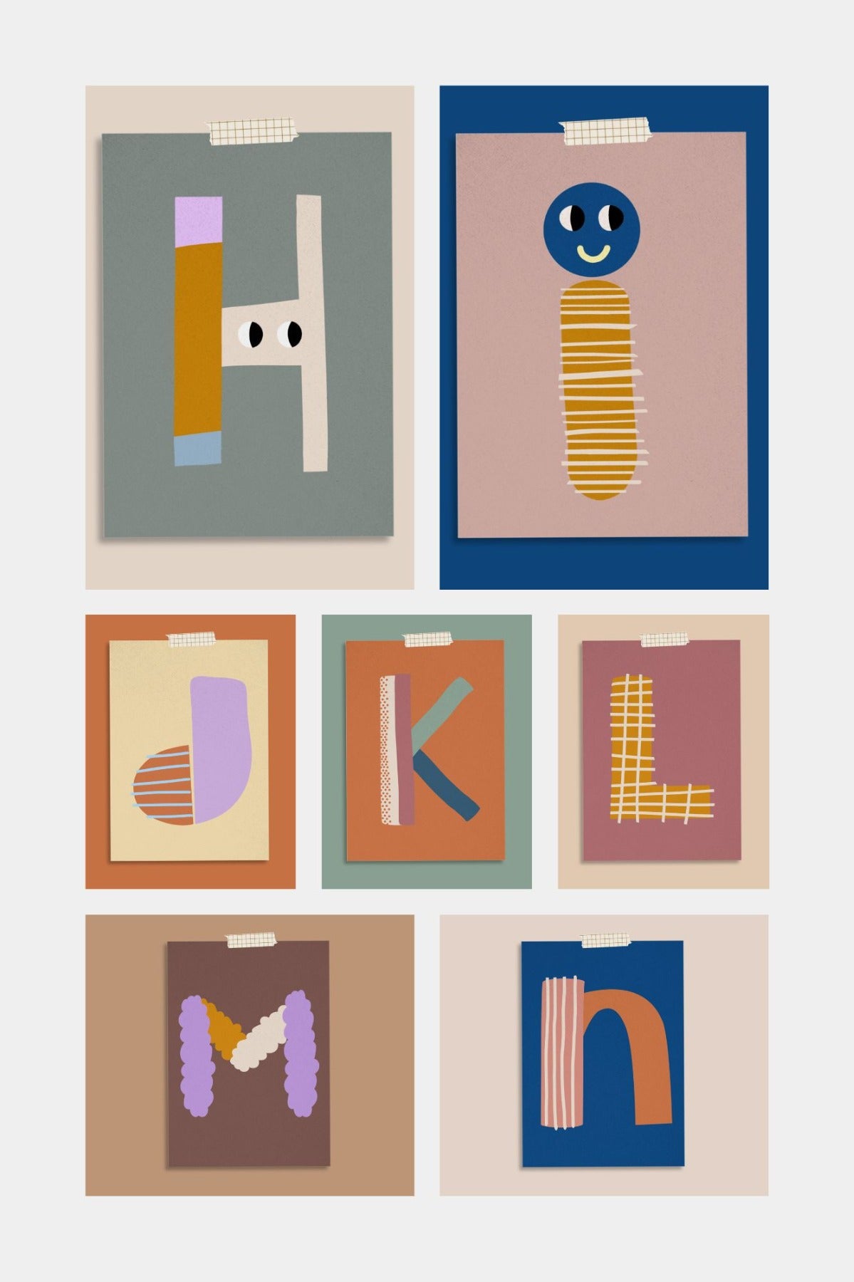 Letter Postcard, A - Z