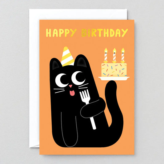 Glückwunschkarte „Alles Gute zum Geburtstag“.