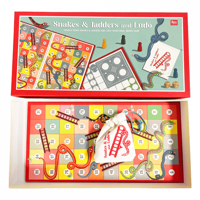 2-in-1 Game ''Ludo / Snakes & Ladders''