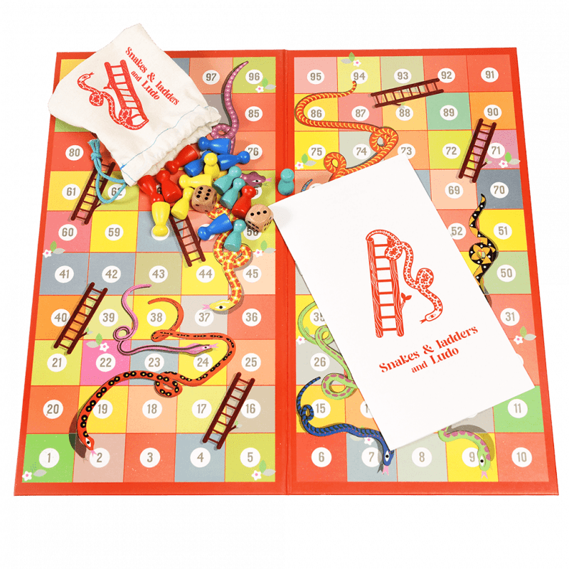 2-in-1 Game ''Ludo / Snakes & Ladders''