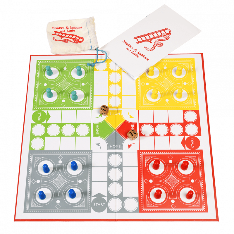 2-in-1 Game ''Ludo / Snakes & Ladders''