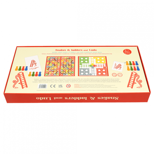 2-in-1 Spiel ''Ludo / Mensch ärgere dich nicht''