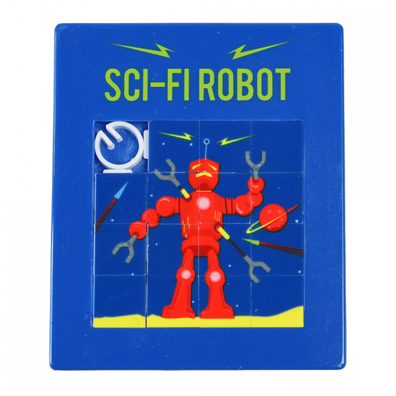Slide Puzzle ''Sci Fi Robot''