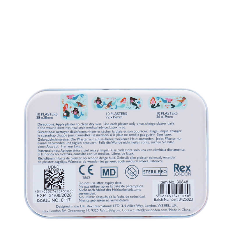 Plasters in a Tin, Mermaid