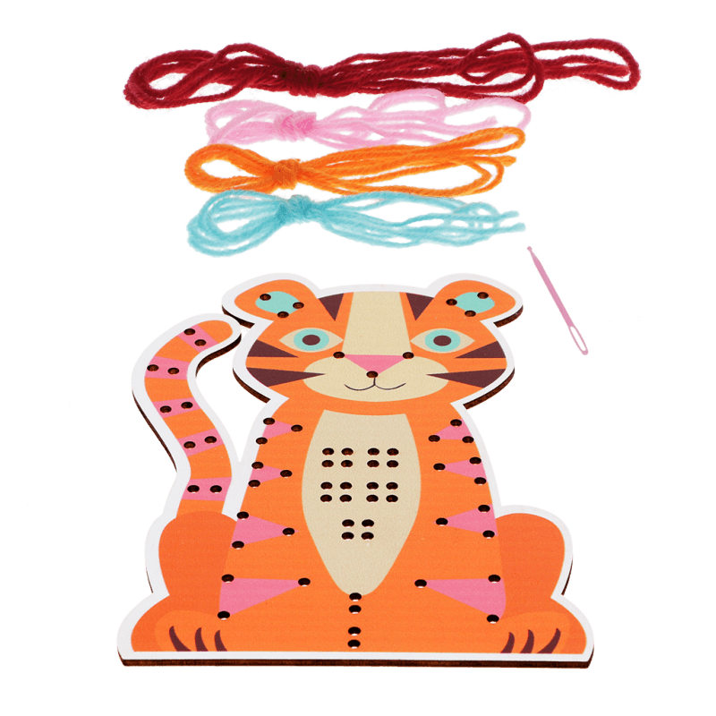 Nähen lernen, Tiger