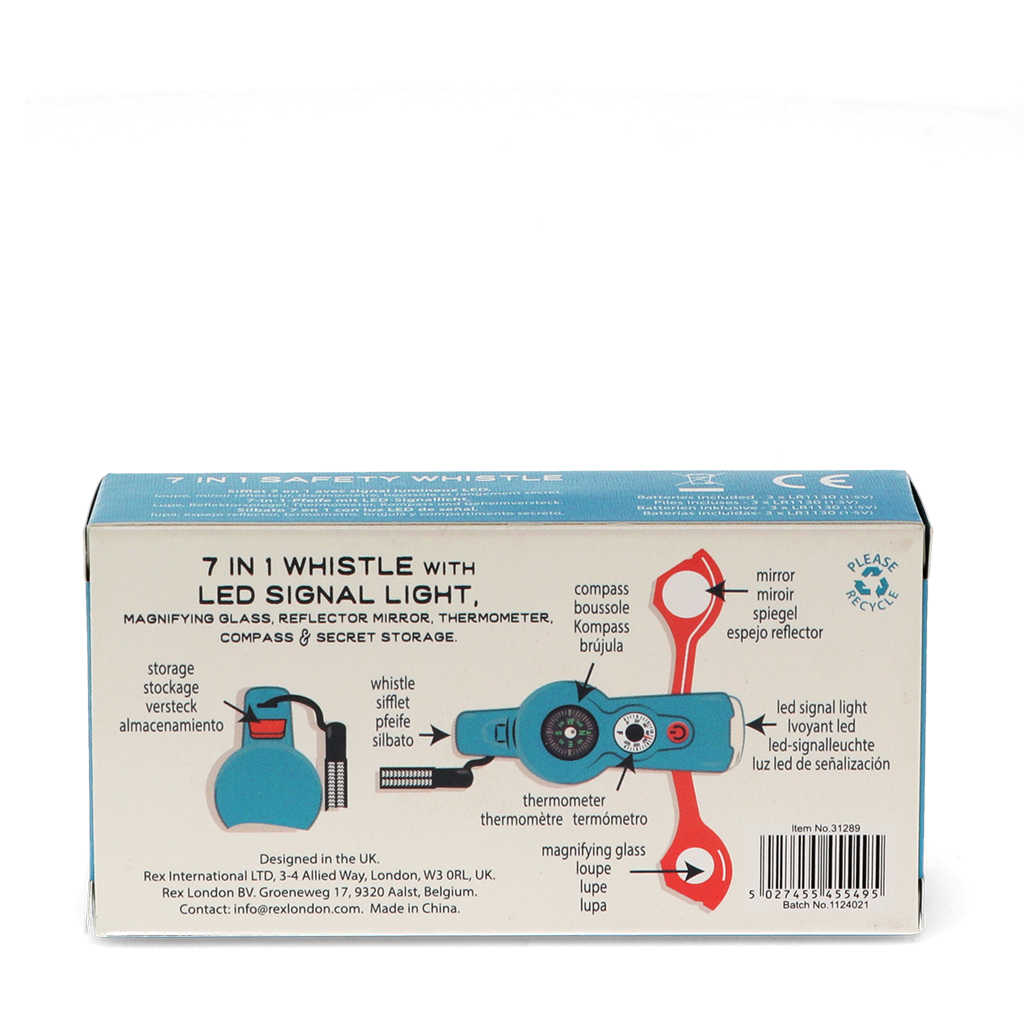 Seven in One Safety Whistle, Spirit of Adventure