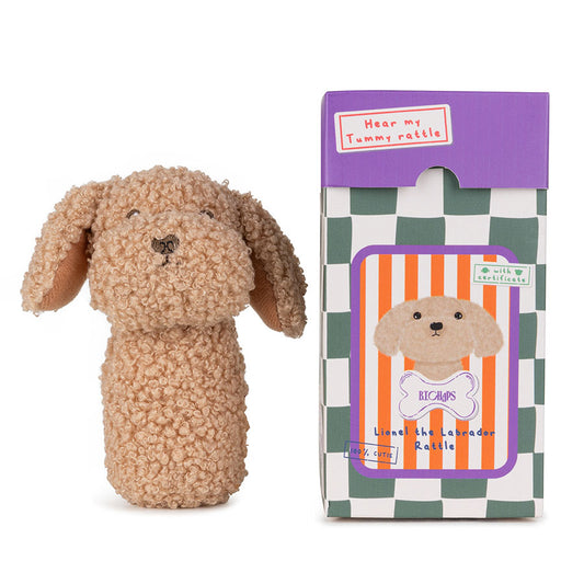 Rattle ''Lionel the Labrador'' in Giftbox