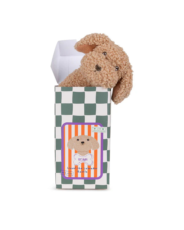 Rattle ''Lionel the Labrador'' in Giftbox