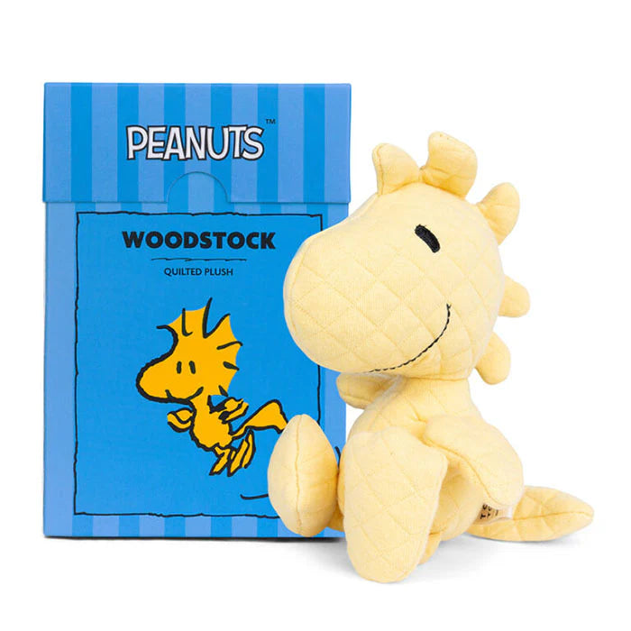 Woodstock Quilted Jersey Yellow in Giftbox, Soft Toy