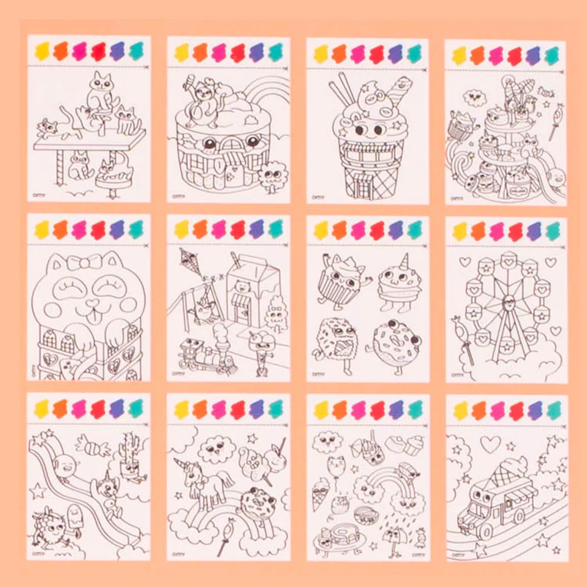 Farbset „Kawaii“