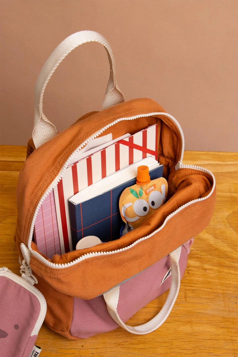 Children's Arthur Backpack, Tricolour Sage