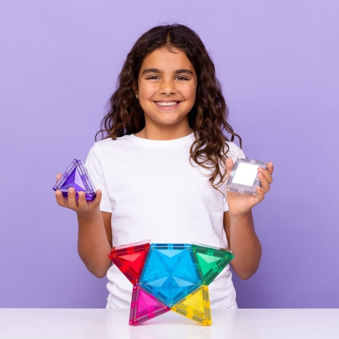 Connetix Tiles Light Star Pack, 28 Pieces