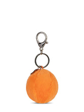Lade das Bild in den Galerie-Viewer, Smiley ECO Fuzzy Schlüsselanhänger, Orange
