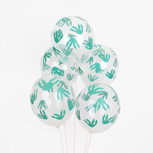 Latexballons „Blätter“