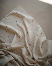 Load image into Gallery viewer, Swaddle Organic Muslin Cloth &#39;&#39;Dinosaur&#39;&#39;
