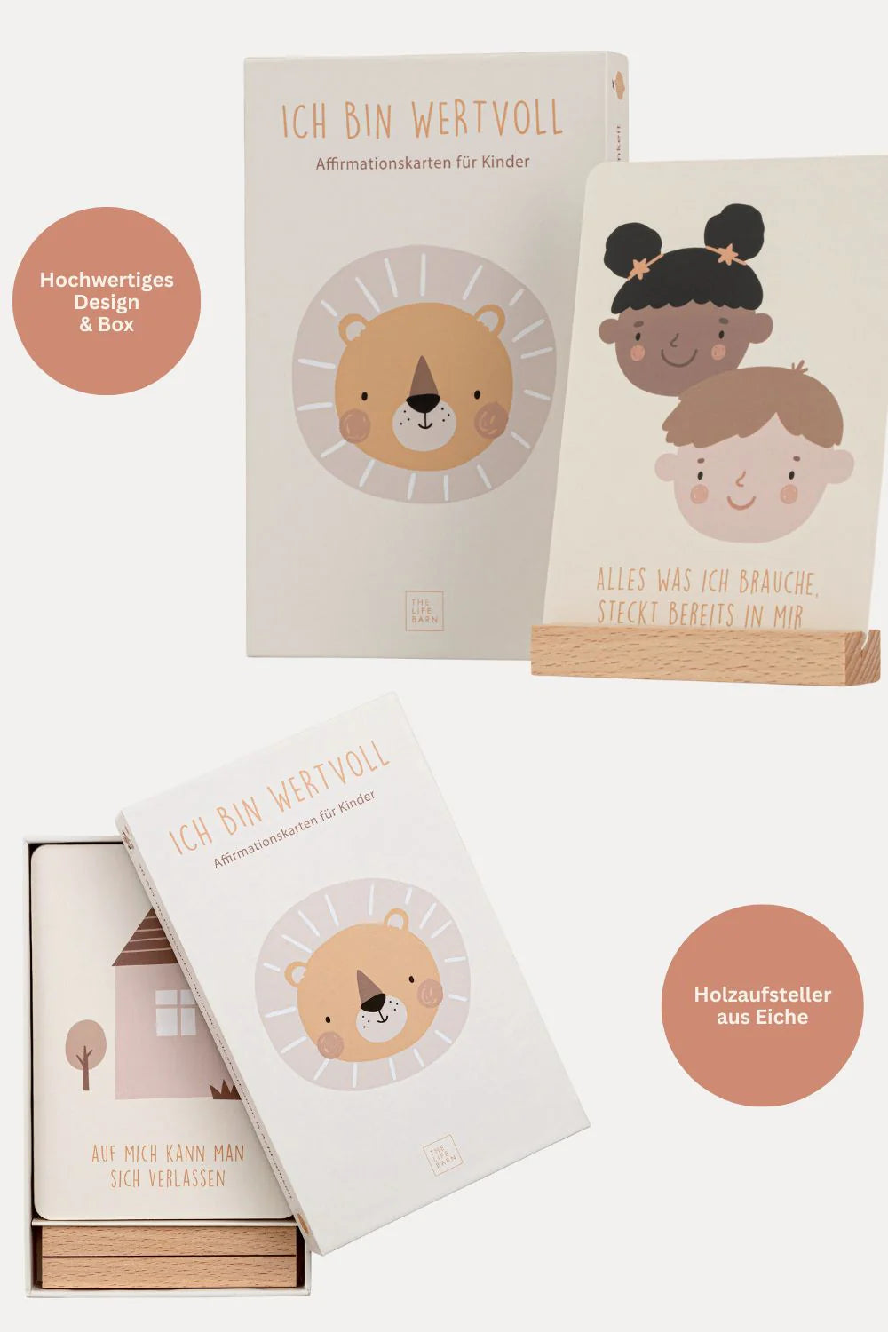 Affirmation Cards For Children ''Ich bin wertvoll''