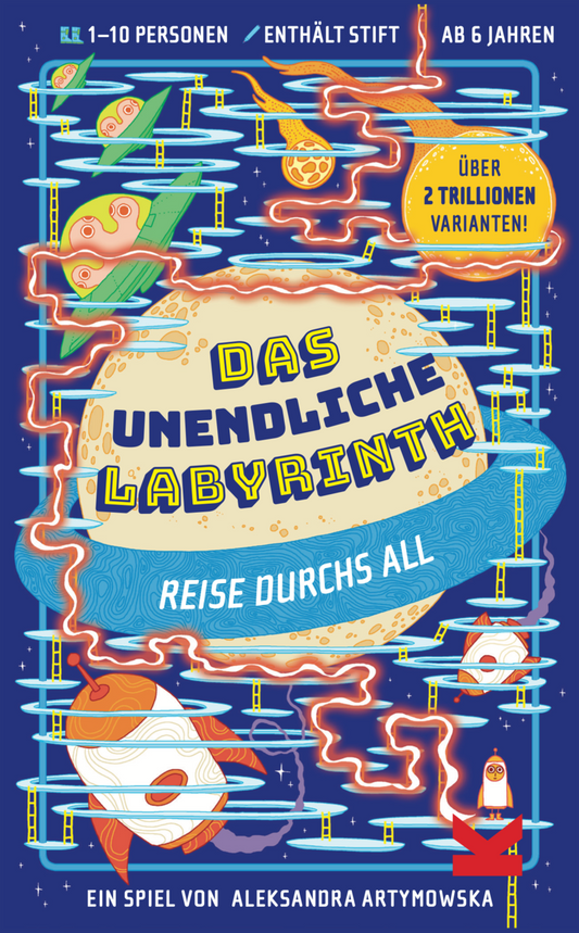 ''Das Unendliche Labyrinth: Reise durchs All'' Spiel