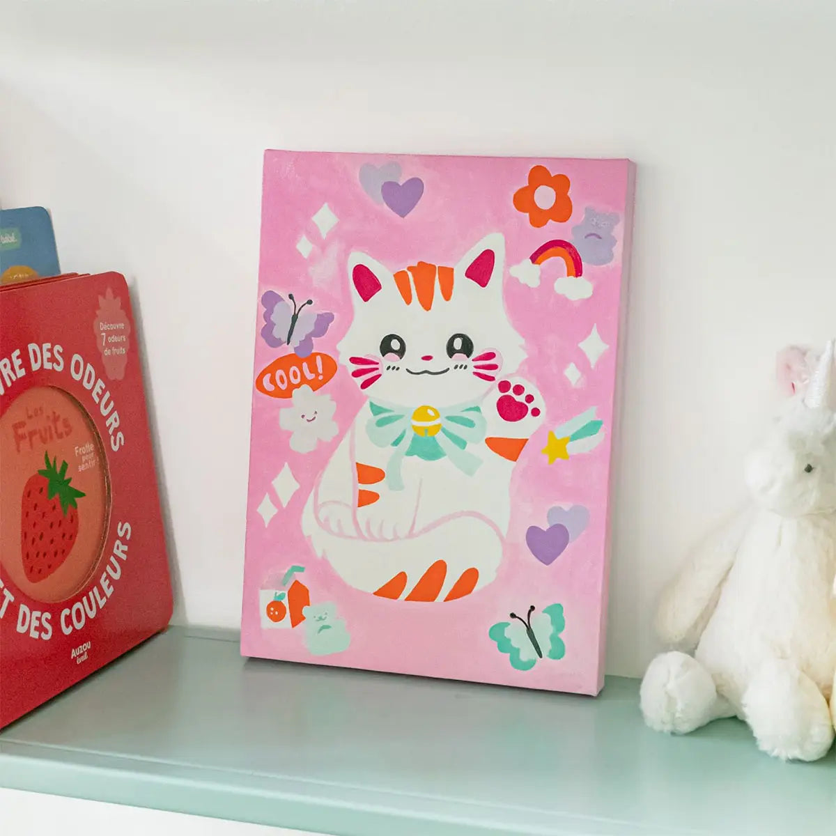 Paint By Number Kit, Cat