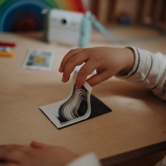Kidywolf Sofortbildkamera Selbstklebende Papierrollen, 5er Pack