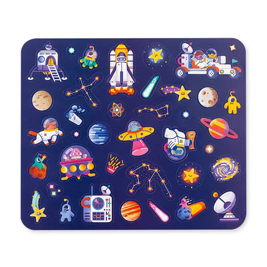 Stickerbuch, Weltraum