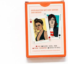 Lade das Bild in den Galerie-Viewer, Spielkarten „Musik Genies“
