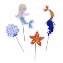 Load image into Gallery viewer, Cake Toppers &#39;&#39;Merry Mermaid&#39;&#39;
