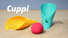 Load image into Gallery viewer, 3-in-1 Shovel, Sifter &amp; Ball, Cuppi Banana Blue
