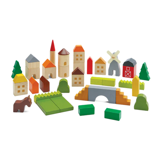 Wooden Blocks, Countryside