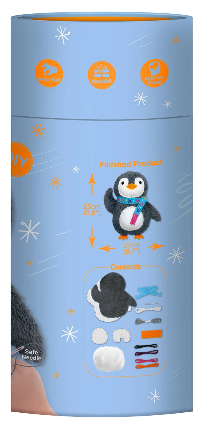 Nähpuppe zum Selbermachen, Pinguin