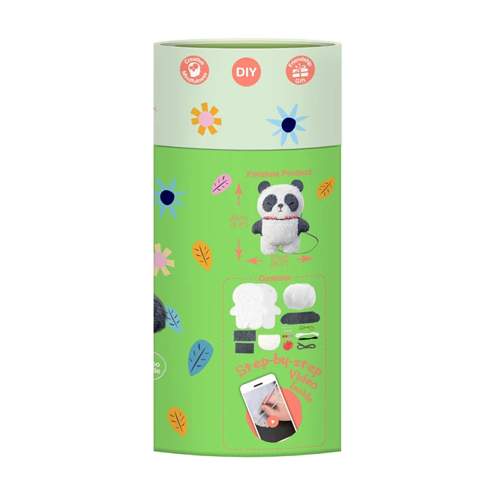 Nähpuppe zum Selbermachen, Panda