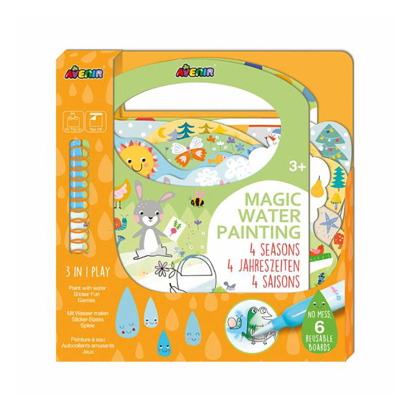 Magic Water, 3-in-1 Activity Book ''Seasons''