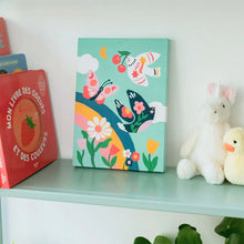 Lade das Bild in den Galerie-Viewer, Malen nach Zahlen Set &#39;&#39;Kinder Frühling&#39;&#39;
