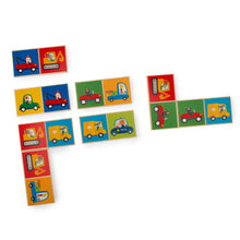 Lade das Bild in den Galerie-Viewer, Wooden Dominoes, Vehicles
