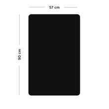 Load image into Gallery viewer, Magnetic Board Set &#39;&#39;Rectangle Black&#39;&#39; Medium
