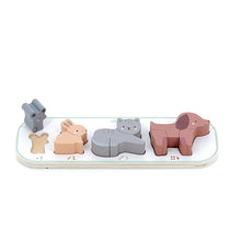Lade das Bild in den Galerie-Viewer, Kleinkind-Puzzle, vier Tiere

