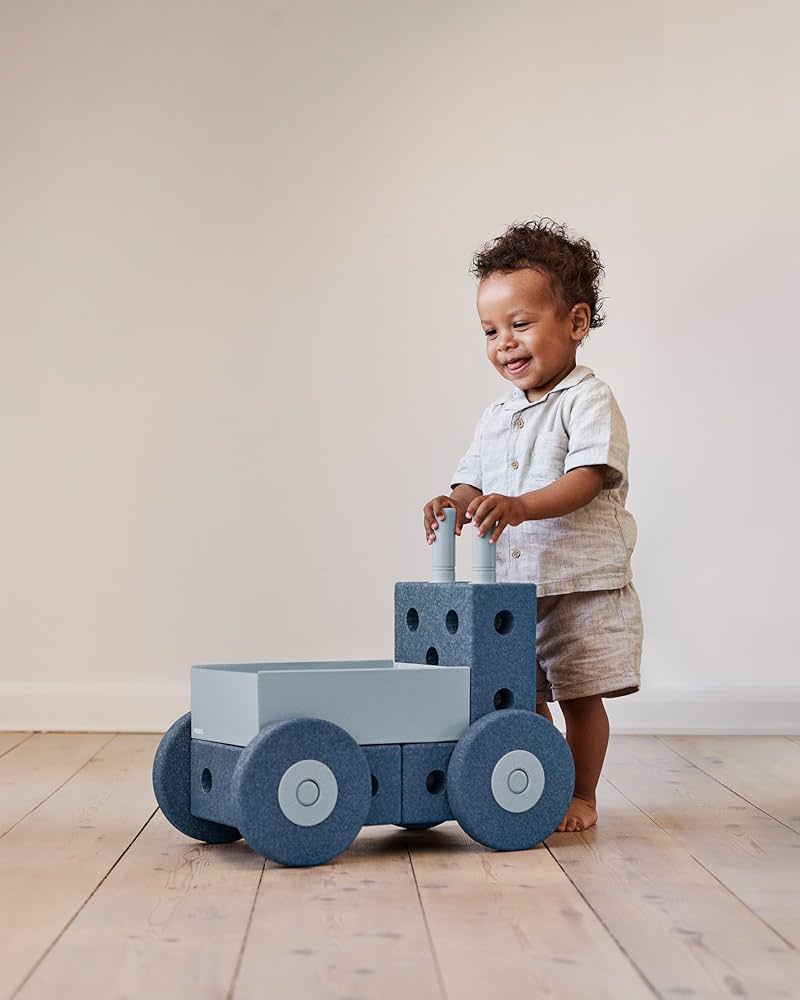 MODU 3-in-1 Baby Walker, Tiefblau / Himmelblau