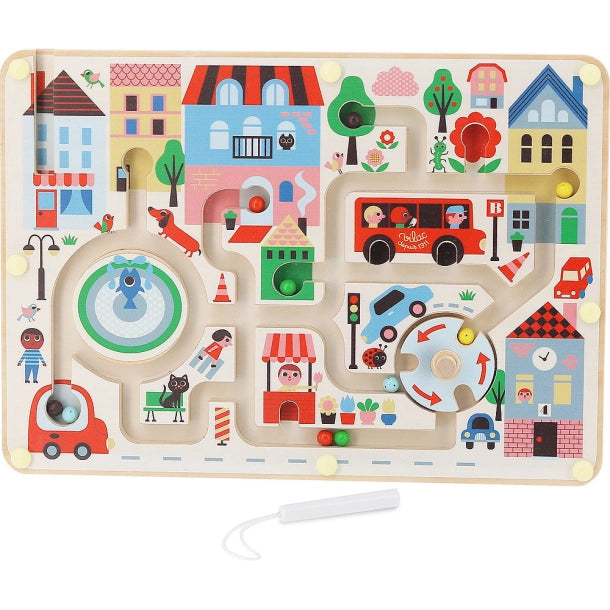 Magnetlabyrinth „My Little Town“ von Ingela P Arrhenius