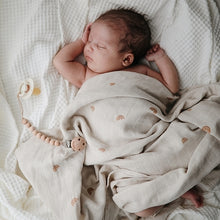 Load image into Gallery viewer, Swaddle Organic Muslin Cloth &#39;&#39;Rainbow&#39;&#39;
