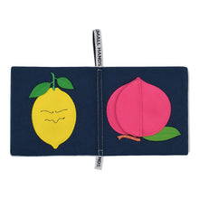 Load image into Gallery viewer, Small Hands Fabric Baby Book, Fruit
