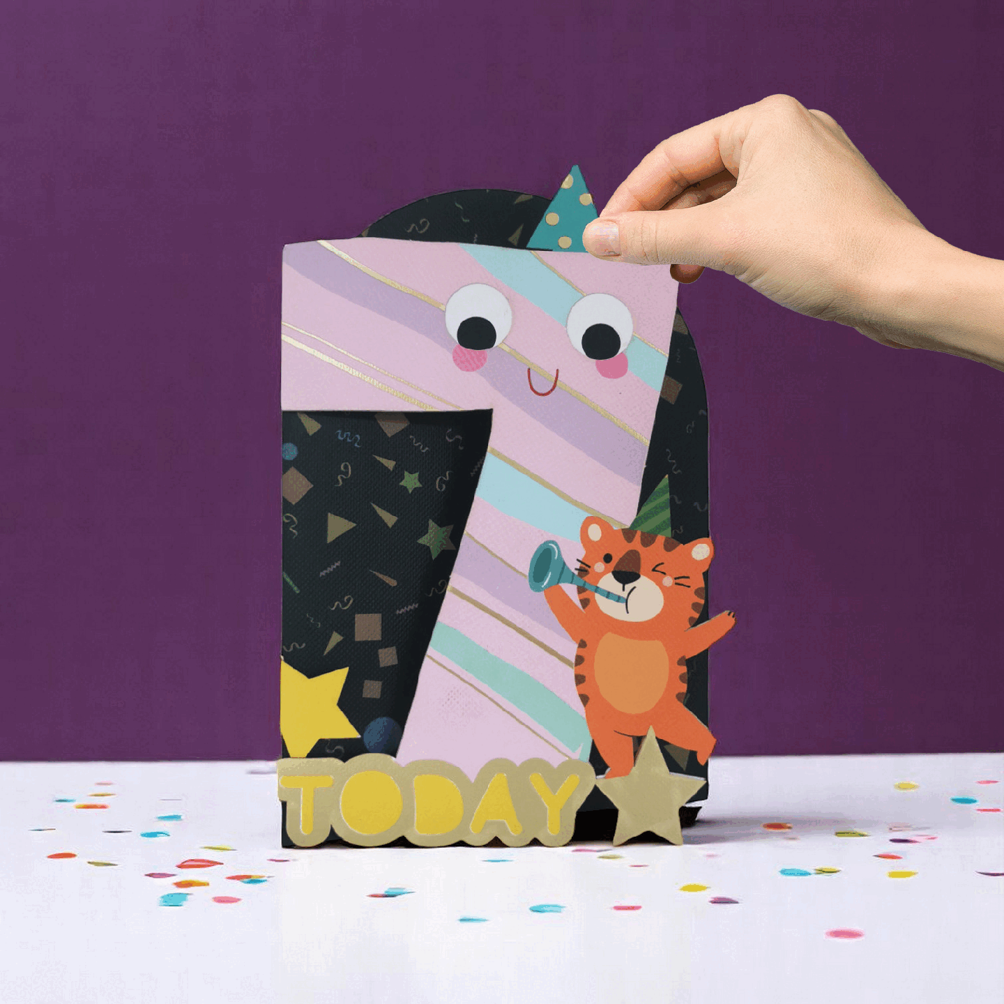 7th Birthday Card